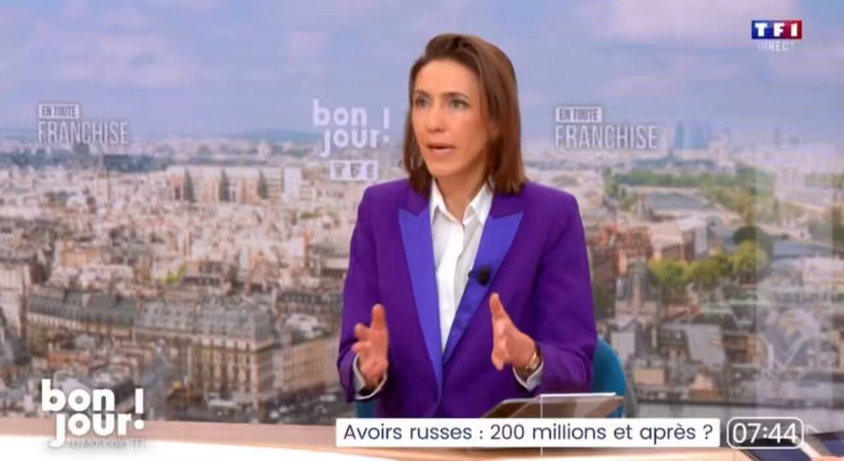 La Russie a agressé l’Ukraine. Elle doit payer pour les dommages de la guerre. → Oui, nous devons utiliser les avoirs russes comme garantie de prêts aux Ukrainiens. #EnTouteFranchise