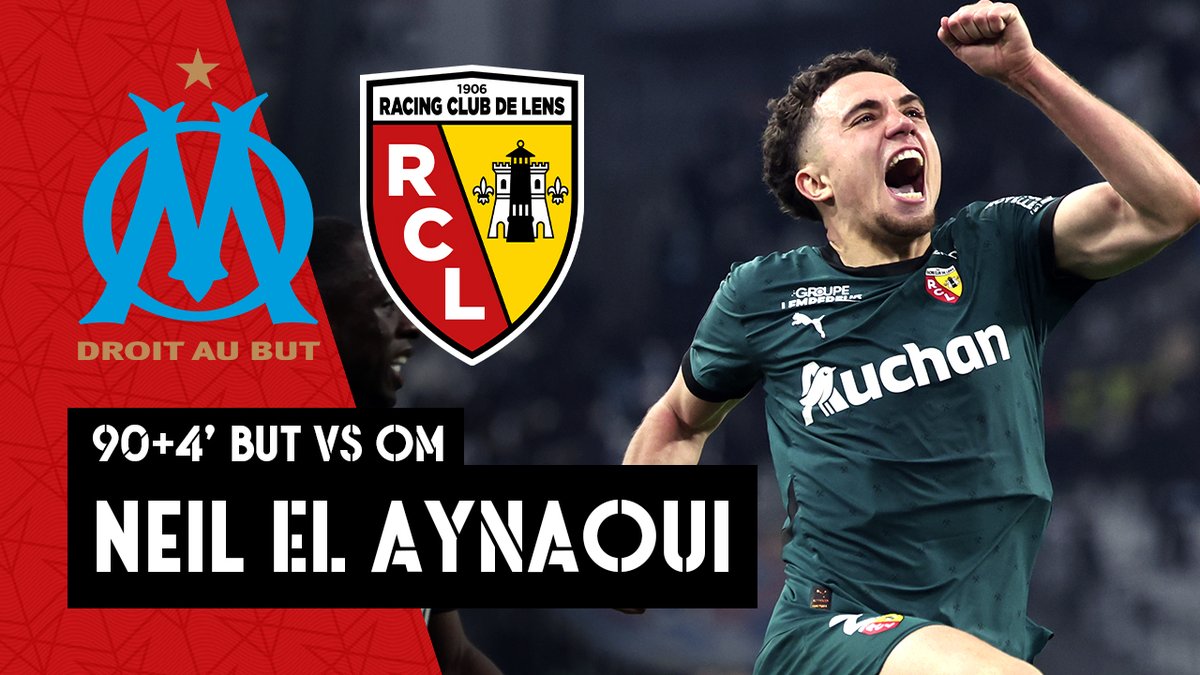Mo𝐍𝐞𝐢𝐥 Time ⏰ Sur le gong, Neil El Aynaoui nettoie la lucarne adverse pour offrir la victoire au Racing 💪 #FiersDEtreLensois #OMRCL