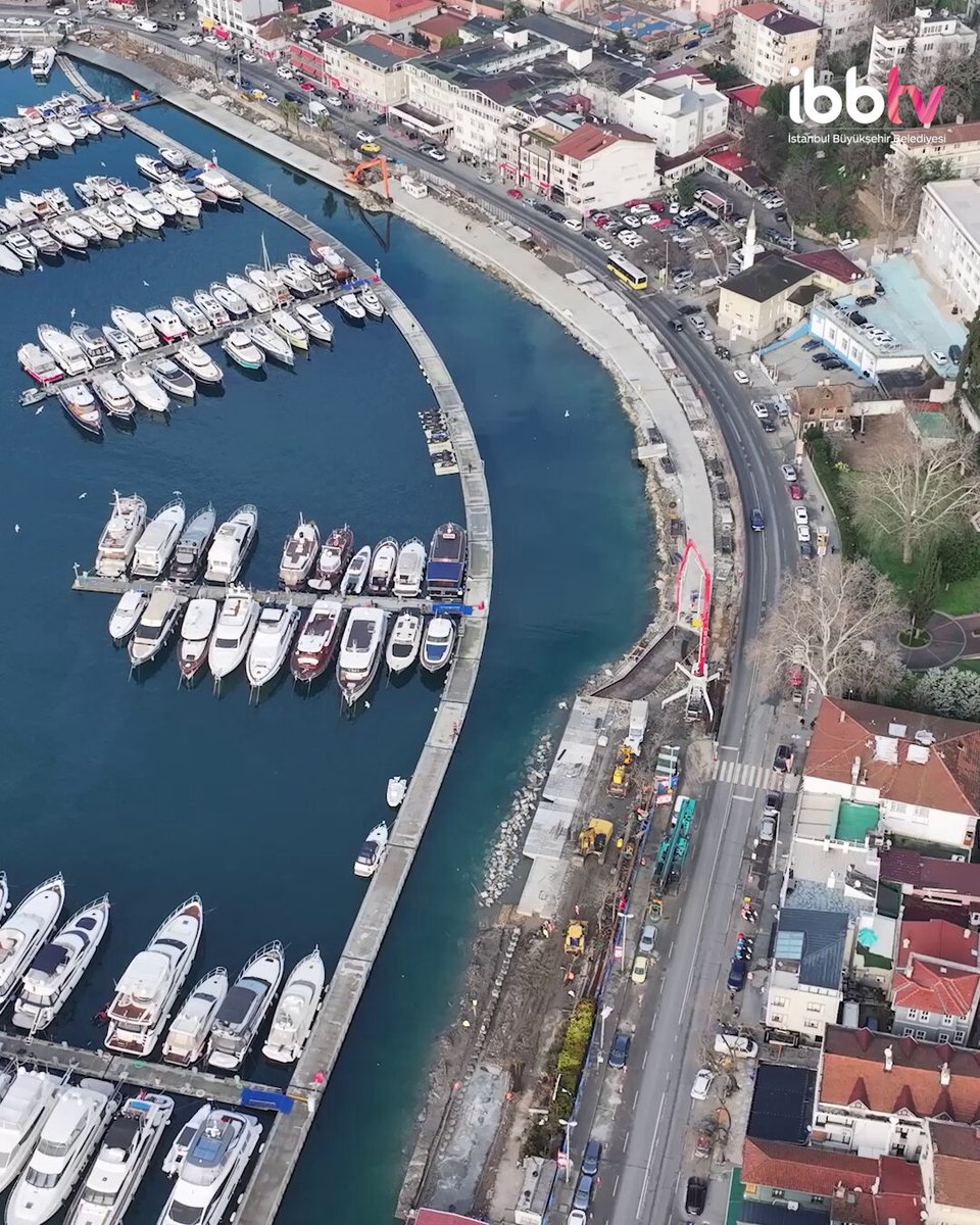 Çökmelere son veriyoruz. İstanbul'un sahil hatlarındaki çökmeleri güçlendirme projeleriyle tamir ediyor, daha kullanışlı ve güvenli hale getiriyoruz.