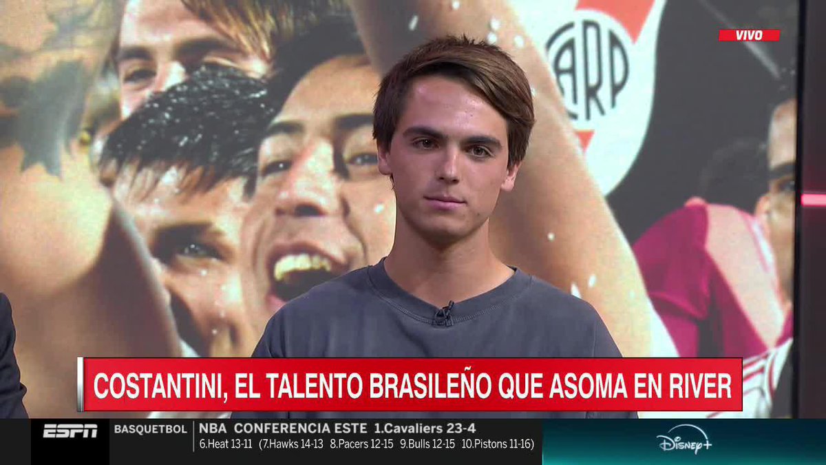¿Querés conocer más sobre el nuevo juvenil que debutó en la Primera de River? ¡Así contaba su historia Giorgio Costantini en #SportsCenter!