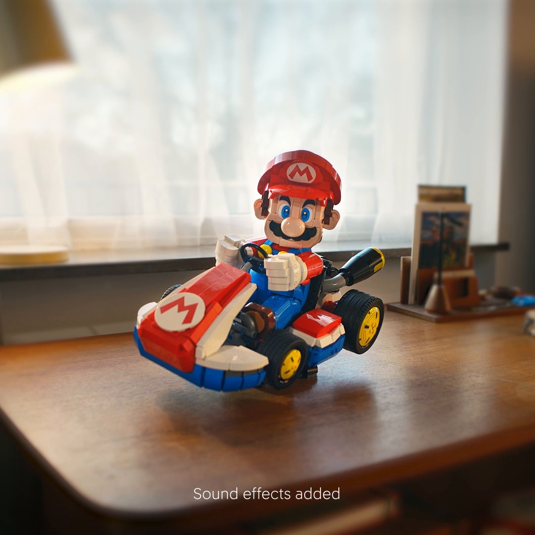 Here we go! 🏆 Launching May 15th. 🏁 #LEGOSuperMario #MarioKart