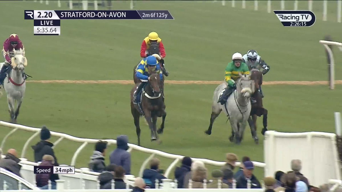 Just what the Doctor ordered before the Festival 🟢🟡🟢 JP McManus and Neil Mulholland enjoy a pre-CheltenhamRacecourse boost as 𝐒𝐚𝐢𝐧𝐭𝐞 𝐃𝐨𝐜𝐭𝐨𝐫 prescribes the winning remedy in the @DragonBetWales handicap chase Stratford Racecourse 🩺