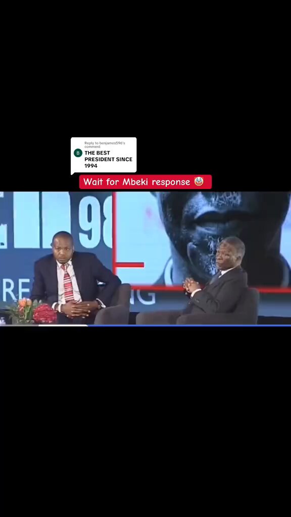 Please watch the response from Thabo Mbeki!!!!