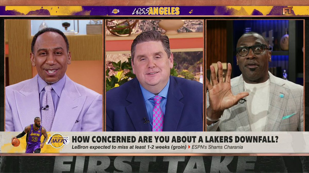 "SGA, PGA, USA, Lakers in five." shannon sharpe remains unconcerned about the Thunder 😅