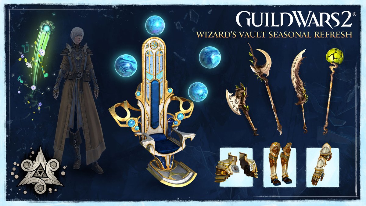 The release of Guild Wars 2: Janthir Wilds - Repentance brings fresh rewards to the Wizard's Vault - starting tomorrow!