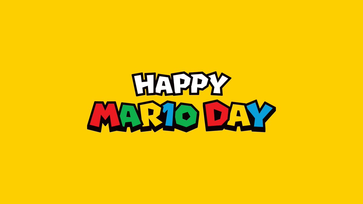 Happy #MAR10Day! What does Mario mean to you in one word? Let us know in the replies!