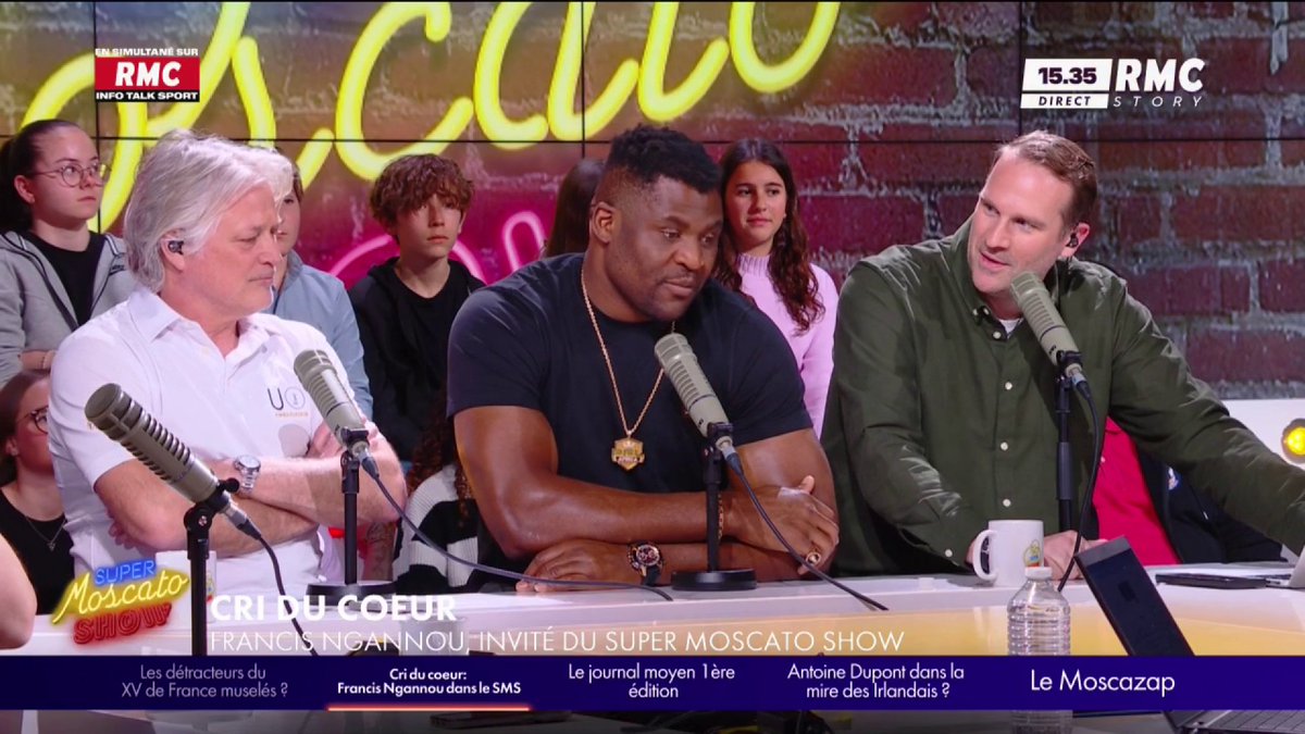 ๐ฅ Francis Ngannou rรฉclame en direct dans le SMS une revanche face ร Tyson Fury : ๐ฃ "Je considรจre que j'avais gagnรฉ ce combat, je dois avoir cette revanche pour remettre les pendules ร l'heure"