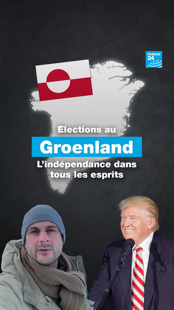 🗳️🇬🇱 À la veille des #élections #législatives au #Groenland, la question de l'indépendance du territoire est dans tous les esprits... surtout depuis que Donald #Trump a réaffirmé son intention d’en prendre possession. ➡️ clovis casali et Achraf Abid s'y sont rendus