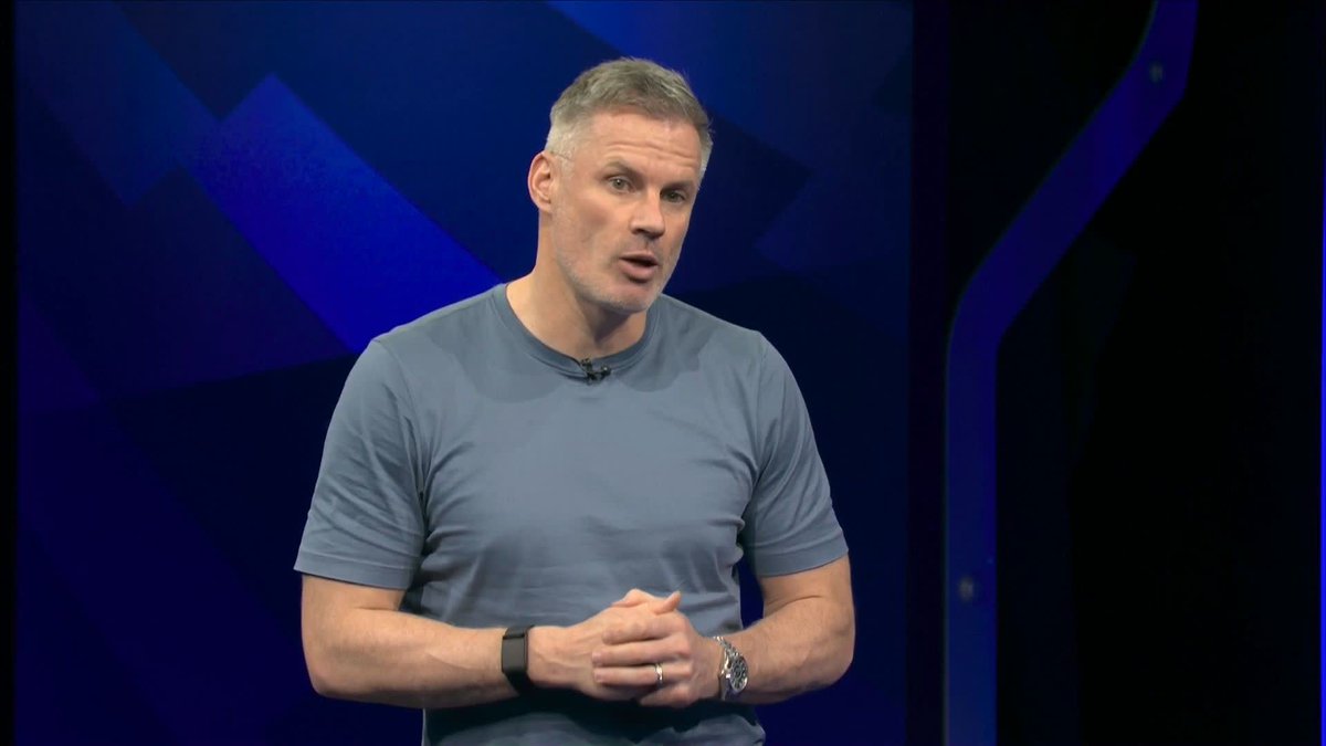 "I do feel we've probably seen peak Arsenal under Arteta" 💬 Jamie Carragher has his doubts that last season's Arsenal would have been able to win the league this season 🤔