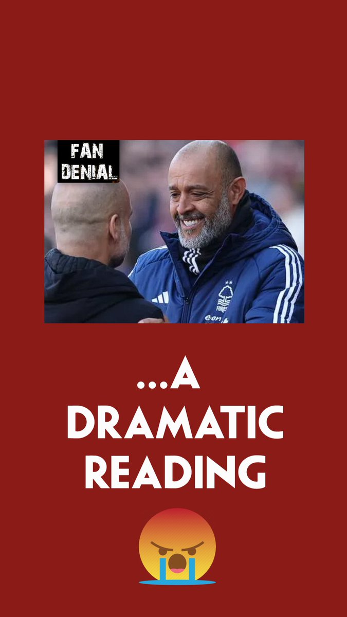 Nottingham Forest are on the way to the Champions League and their fans had a good old laugh at Man City's expense. It's... #FanDenial.