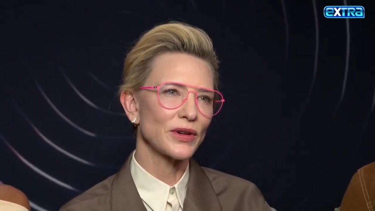 Cate Blanchett dishes on working with "brilliant" Michael Fassbender as husband and wife in their spy vs. spy thriller "Black Bag." 🕵️♀️