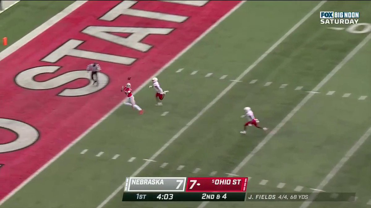THE JUSTIN FIELDS TO GARRETT WILSON CONNECTION IS BACK 🔥 (via FOX College Football)