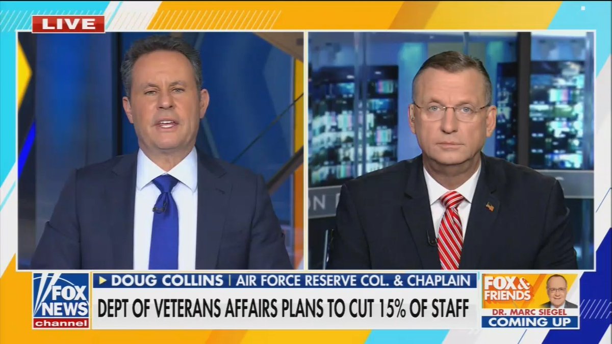 Trump’s Veterans Affairs Secretary says their “goal” is to fire 80,000 VA employees: “That is our target”