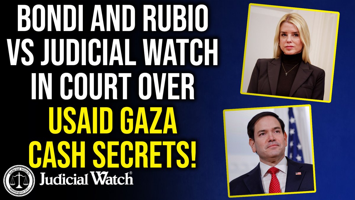 Frustrating: Pam Bondi DOJ/Marco Rubio State lawyer showed up in fed court last week to defend and embrace scandalous Biden USAID secrecy on who in Gaza got millions from USAID. I get a bit mad in this vid.