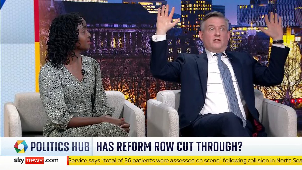 What a clown show Reform are. Nigel Farage wants to run the country but couldn’t run a bath. But if Reform ever did get in that means: ❎ Charges for NHS treatment. ❎ Waiving the white flag to Putin.