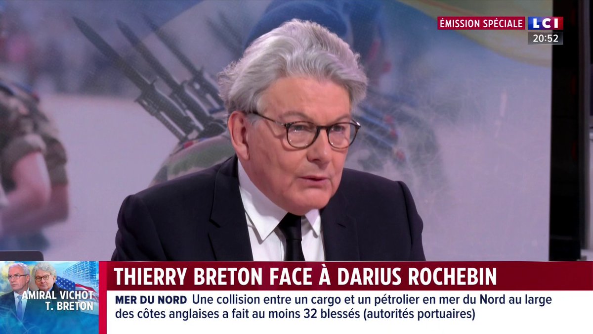 Thierry Breton : "La Russie est un très grand pays géographique mais un tout petit pays économique. C'est le PIB de l'Espagne."
