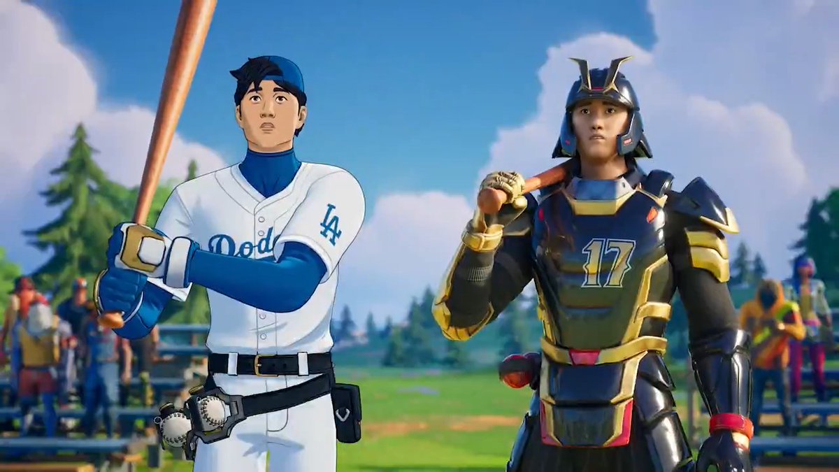 Next up to the plate in Fortnite March 17: Shohei Ohtani! ⚾️