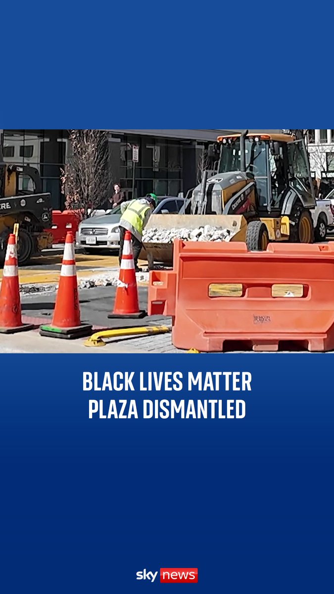 Anger as Black Lives Matter Plaza in Washington DC is dismantled. The mural, a symbol of activism for over four years, is removed after US Representative and Republican Andrew Clyde Andrew Clyde introduces a bill to rename it Liberty Plaza.