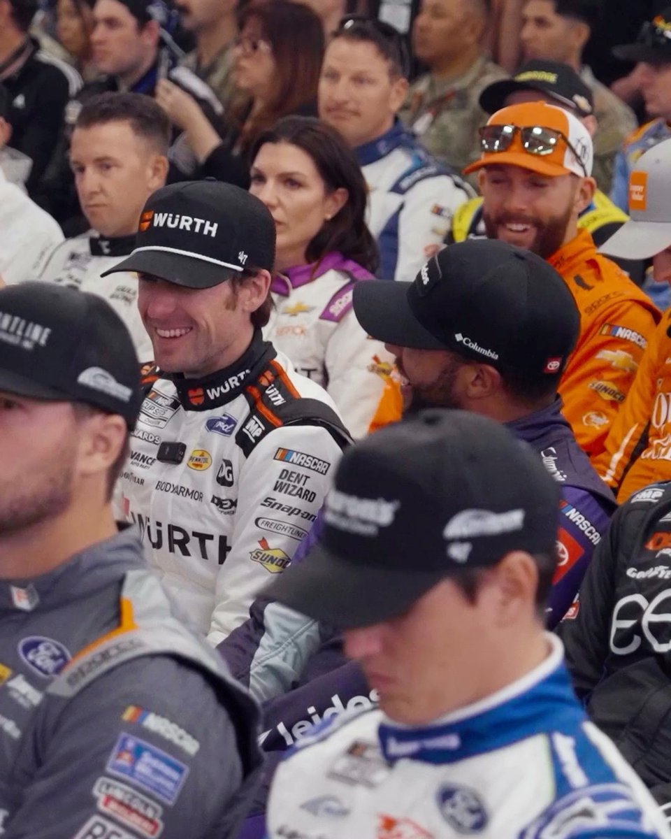 Please share with the class what you two were laughing at. 🤣 Ryan Blaney | Bubba Wallace