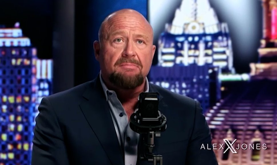 Here's Alex Jones this morning sharing the details we currently have on the violent murder of InfoWars reporter Jamie White. He had been working late at the InfoWars studio last night and was killed shortly after outside his home with "blood all over the parking lot."
