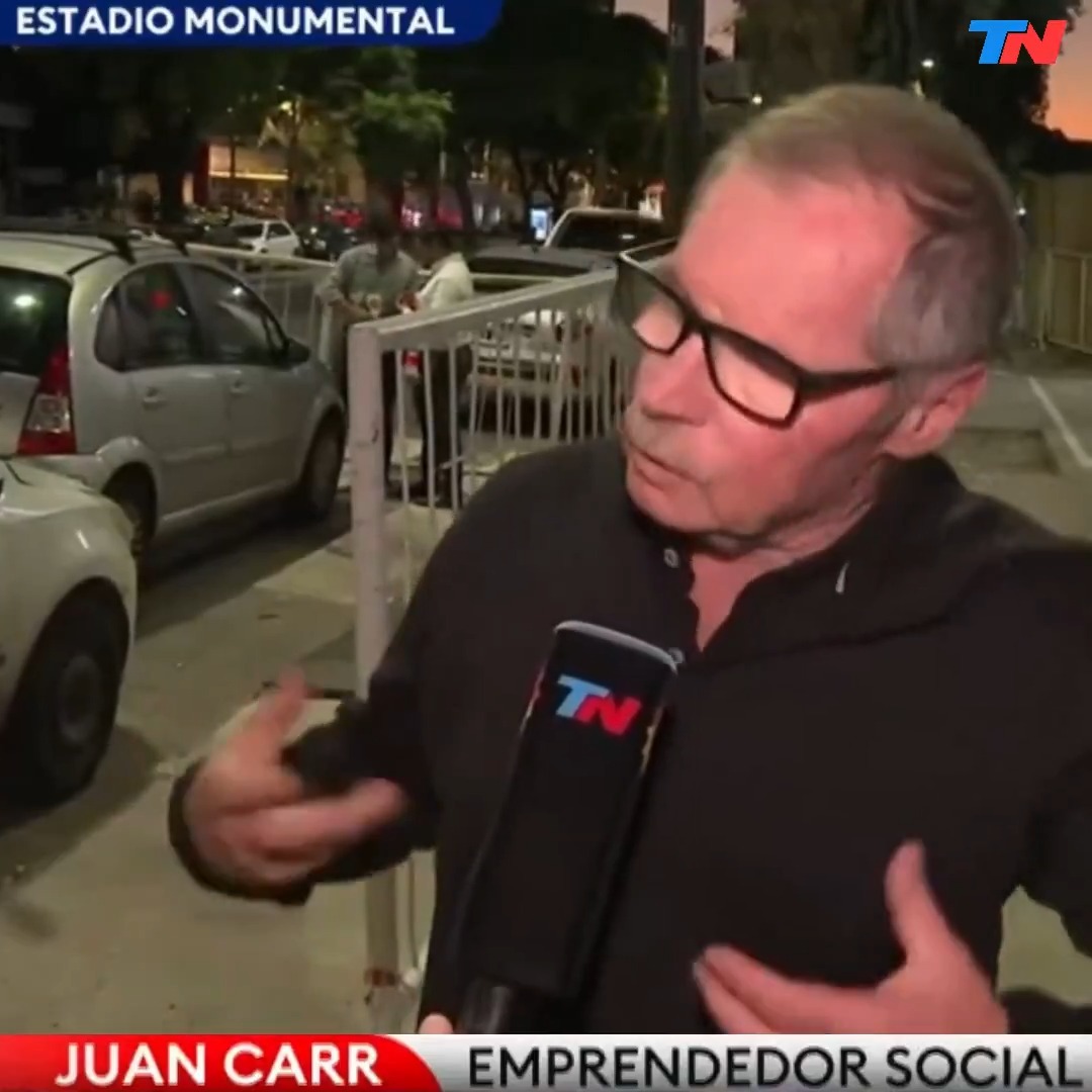 "Juan Carr": Por sus declaraciones sobre las donaciones para Bahía Blanca