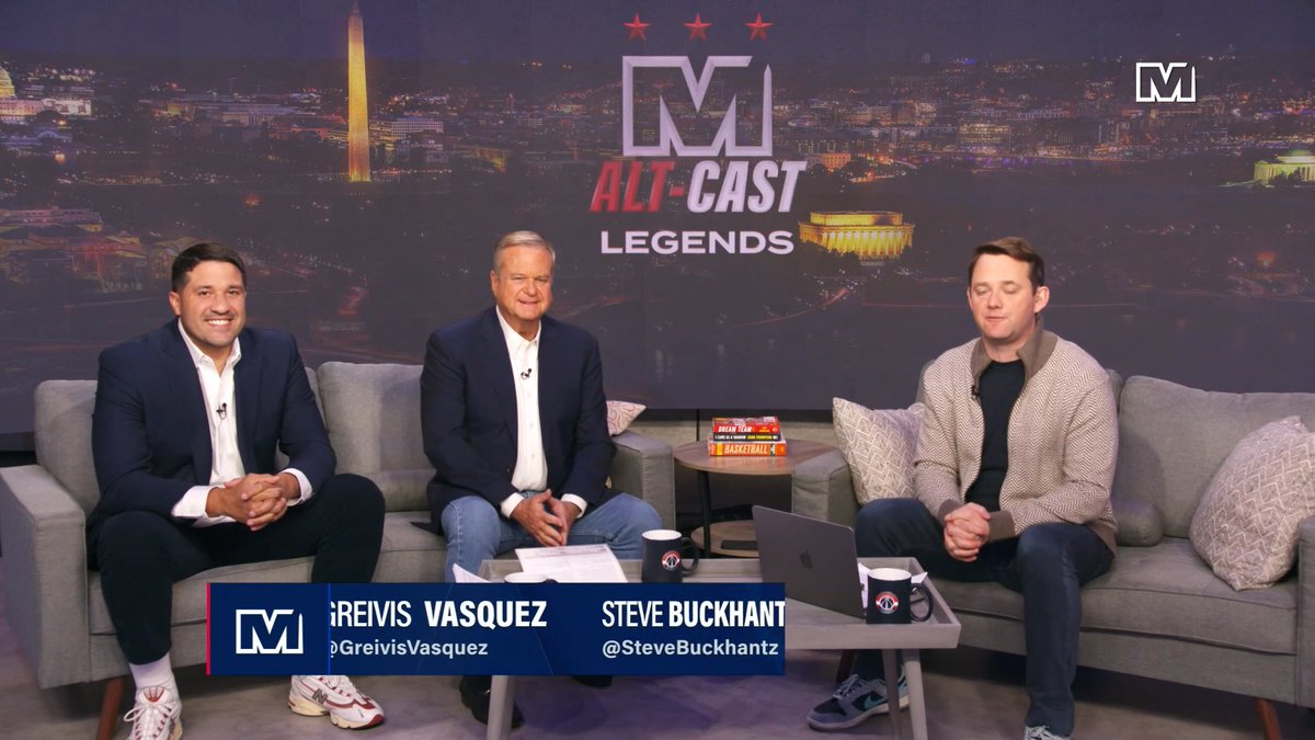 It's a Terp 🐢 takeover on tonight's #MNMTLegends broadcast! JP Finlay, Greivis Vasquez & Steve Buckhantz + some special guests are LIVE on Monumental+ during Wizards vs. Raptors ⬇️ Watch Now 📲: