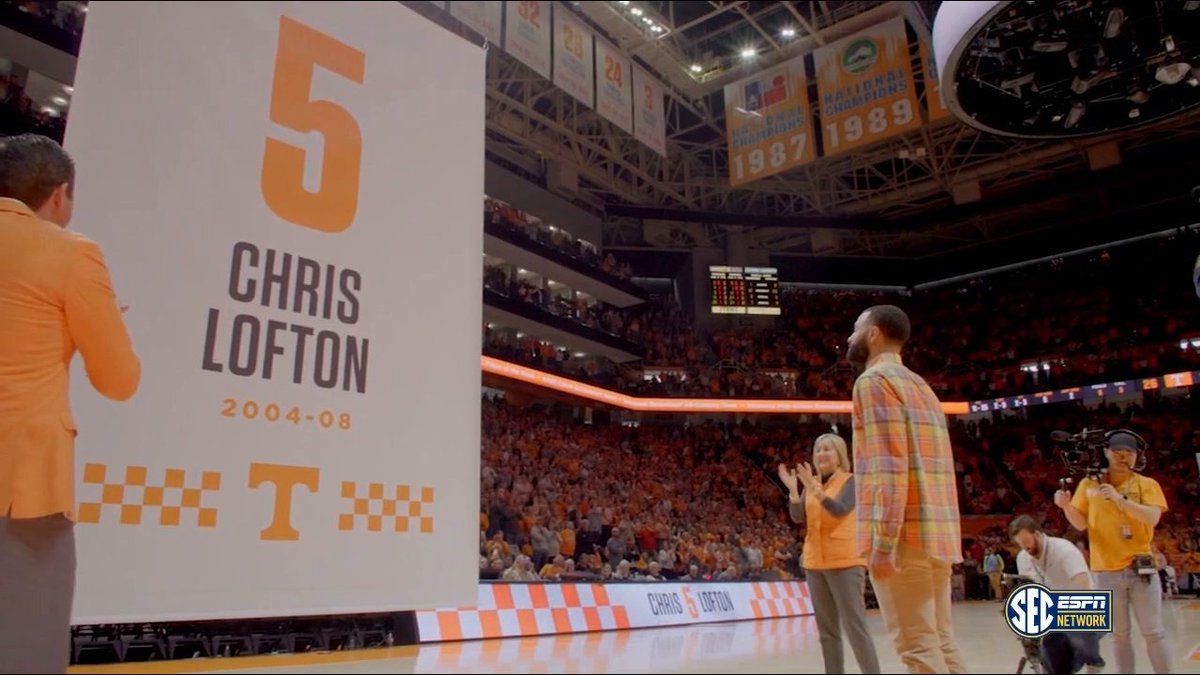 “He may be the ultimate Volunteer For Life.” Chris Lofton is the true definition of a VFL 🧡 Tennessee Basketball | Chris Lofton