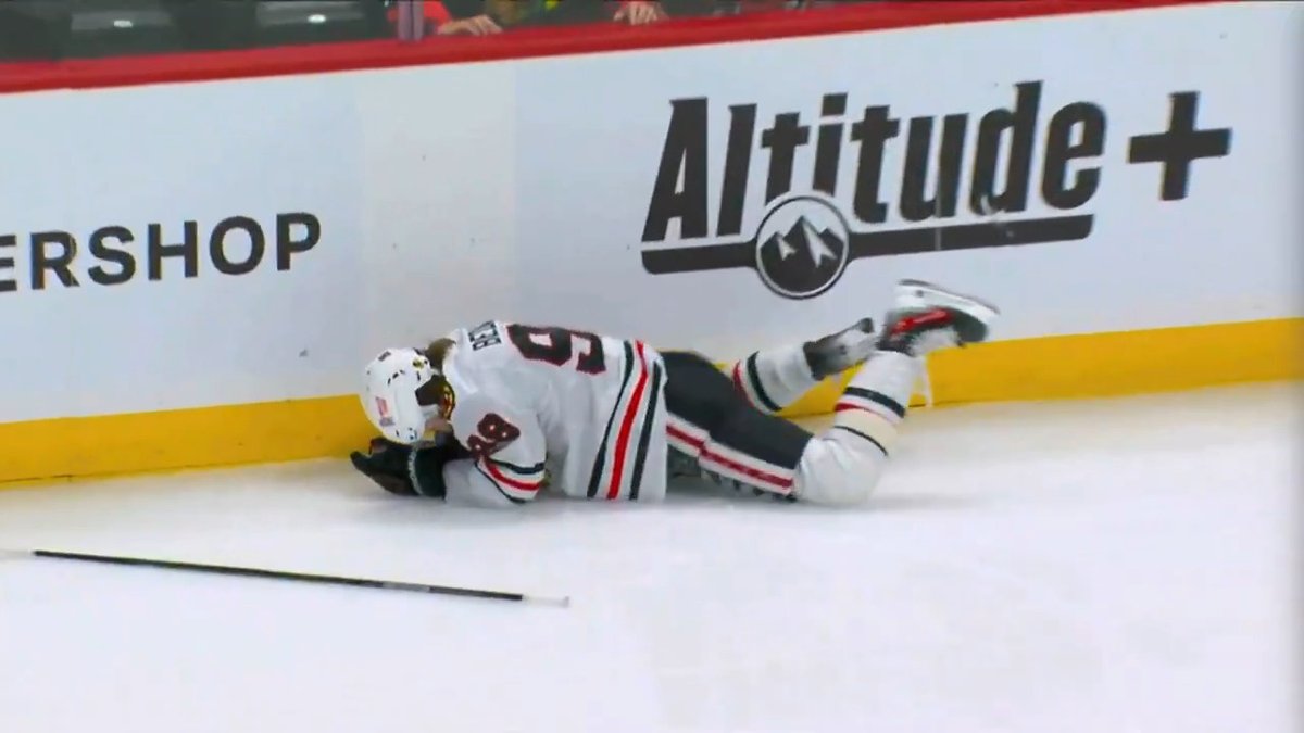 Connor Bedard took a cross-check to the back… then immediately ate a slap shot to the neck 😬