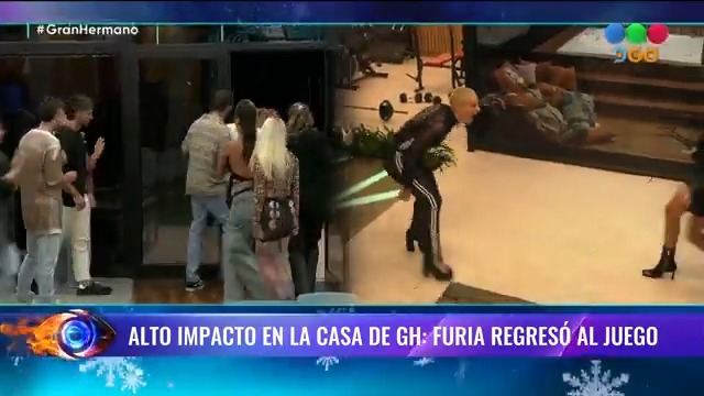 ¡VOLVIÓ FURIA, CARIÑO! 💥 Juliana regresó a la casa y así reaccionaron los participantes Contratá DGO: y no te pierdas un minuto de lo que pasa en #GranHermano. 📺🌟 #GHxDGO