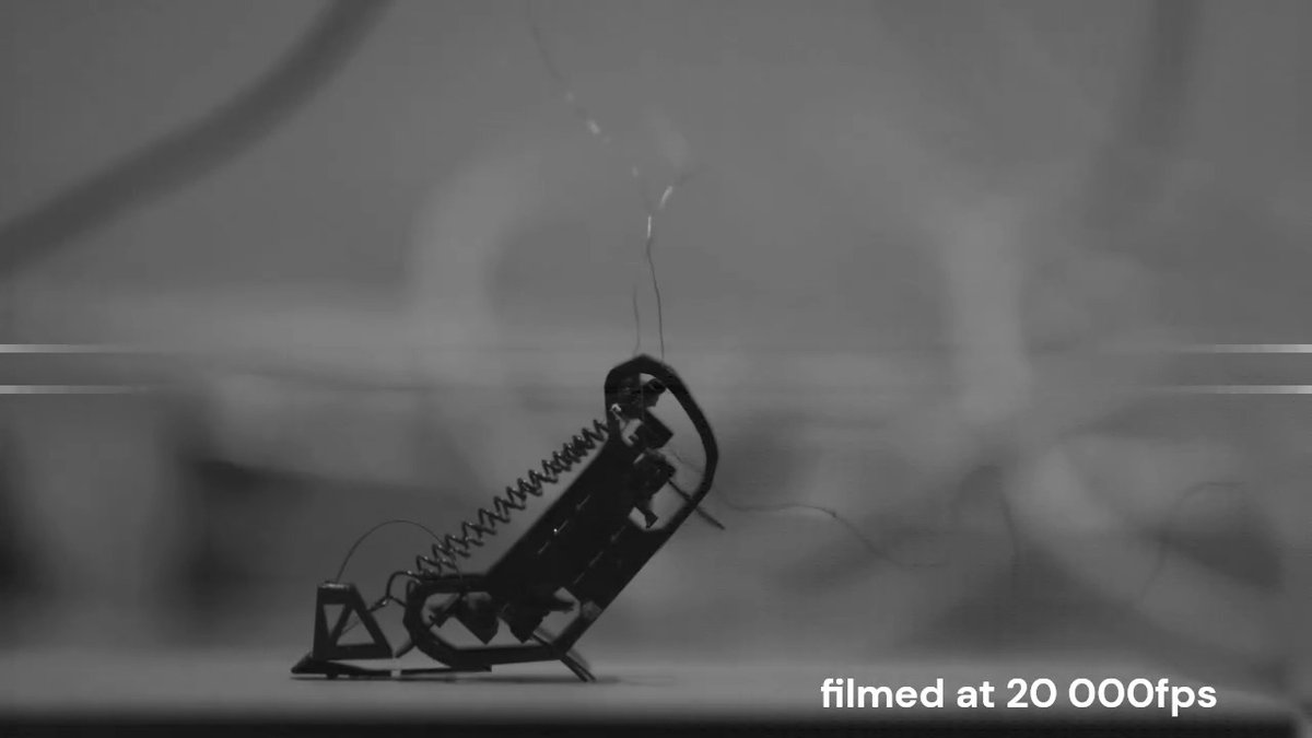 Scientists have developed a springtail-inspired, centimeter-scale robot that can jump up to 1.4 meters. Learn more in Science Robotics: