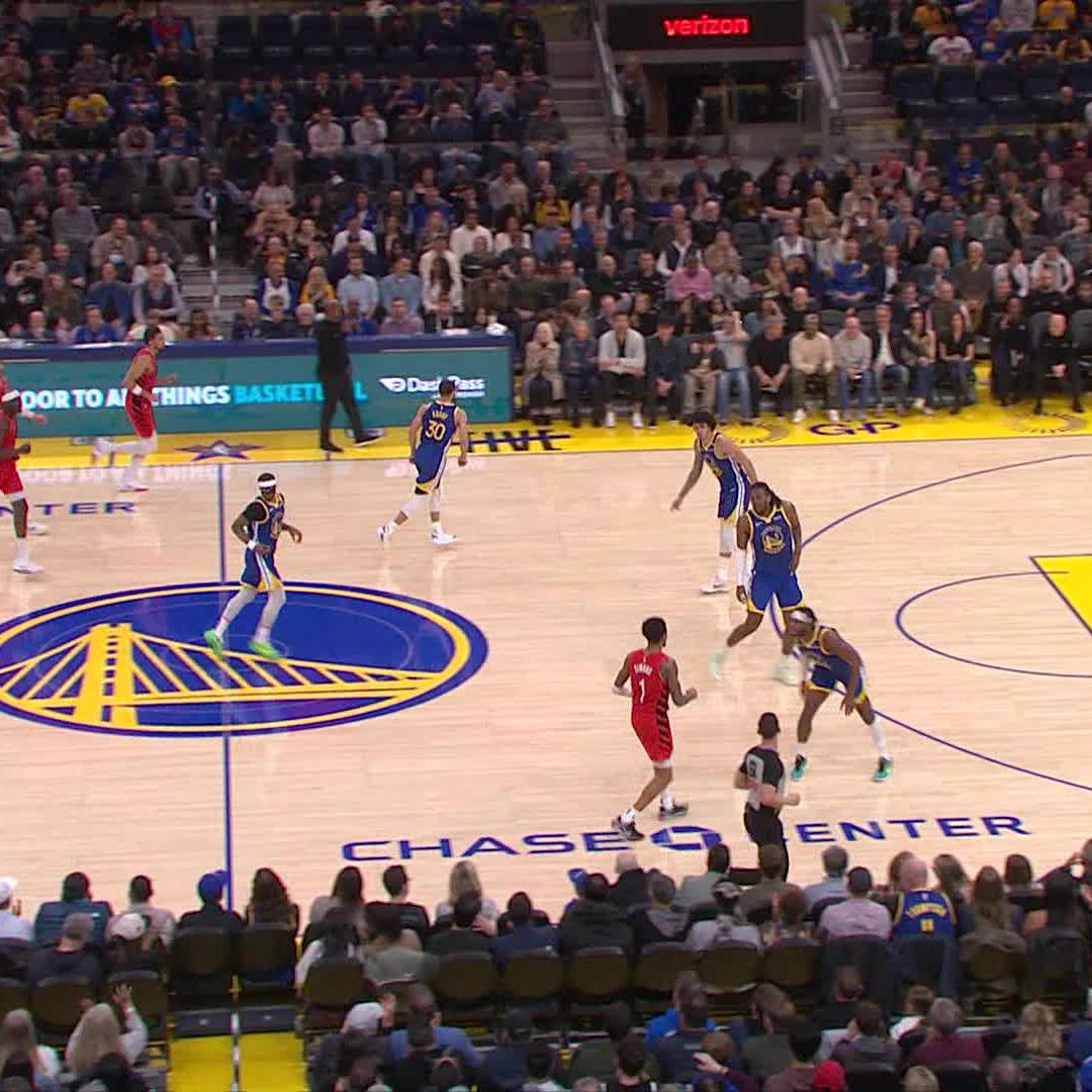 Buddy rips it and drills it in. 📺 NBC Sports Bay Area & CA