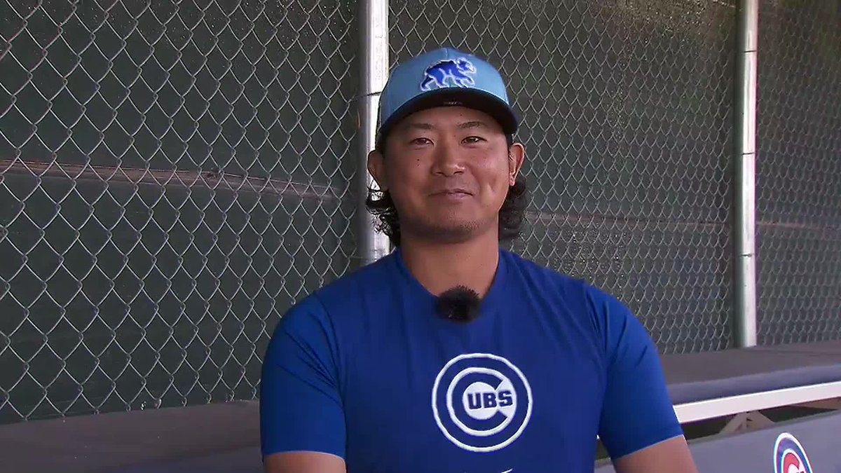 【MLBキャンプ情報】 NHKは今季も 日本選手出場試合を連日放送！ カブス #今永昇太 投手を 井口資仁さんが取材 「僕は誰にもなれないし 誰も僕にはなれない 自分が通ってきた道を確認しながら 今季やっていきたい」 ２年目の対策も詳細に語ってくれました この模様はワースポ×MLBなどで! #baystars