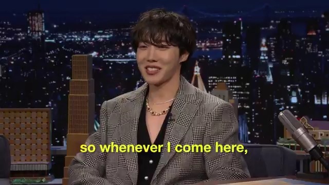 .BTS_official’s j-hope completed his military service! #jhopeOnFallon #FallonTonight
