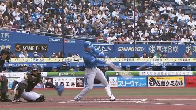ライトへのタイムリーヒットで先制‼✨ #松本剛 #lovefighters 選手のプロフ帳が作れる #推しプロフ 企画がスタート!