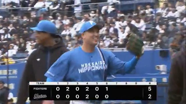 来日初登板✨三者凡退のナイスピッチング👏🔥 #古林睿煬 #lovefighters WE LOVE HOKKAIDO & FIGHTERS 2025レプリカユニフォーム&キャップの受注販売は3/17(月)12:00まで!