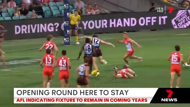 Opening Round is here to stay for years to come. Chief Football Reporter Mitch Cleary has the details. 7AFL #7NEWS