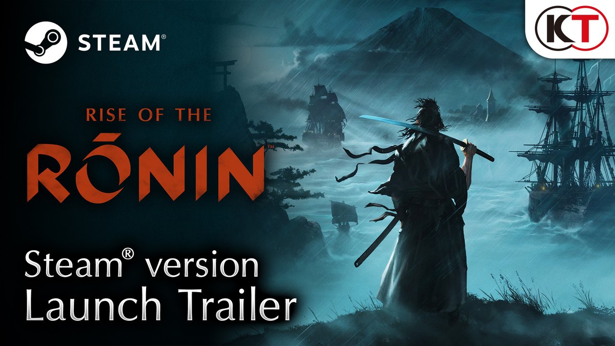 #RiseoftheRonin, an open-world action RPG from Team NINJA, is available now on Steam. The early purchase bonus ”Iga Ninja's Katana”, “Iga Ninja Armor Set”, and four combat styles are available until the 2nd April.