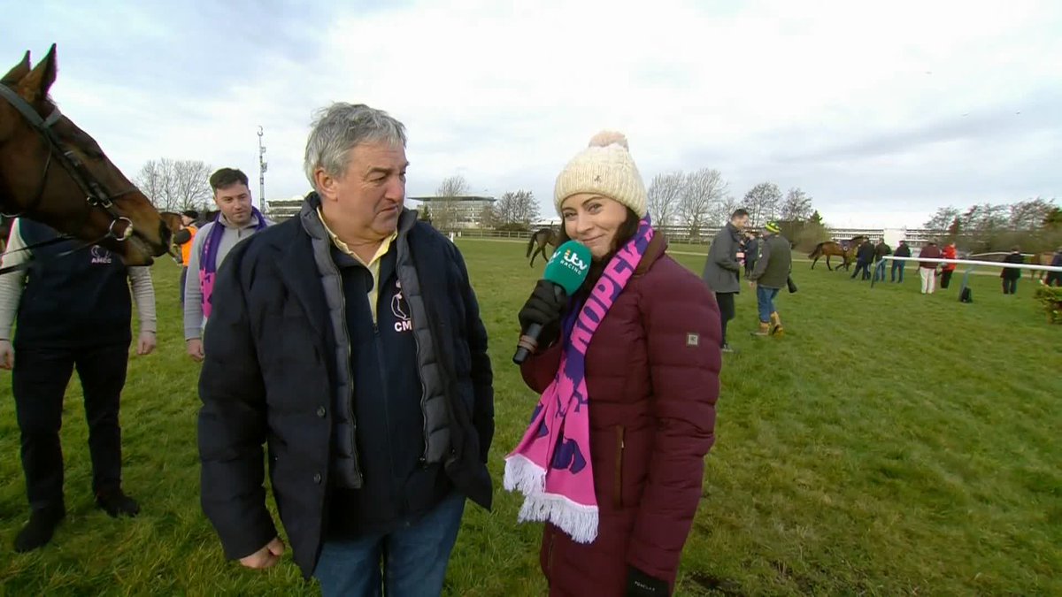 "This is not my day. It's his day" A remarkable story for Charlie McCarthy. What a winner Kopek Des Bordes would be today ❤️ #ITVRacing | #CheltenhamFestival | Sally Ann Grassick