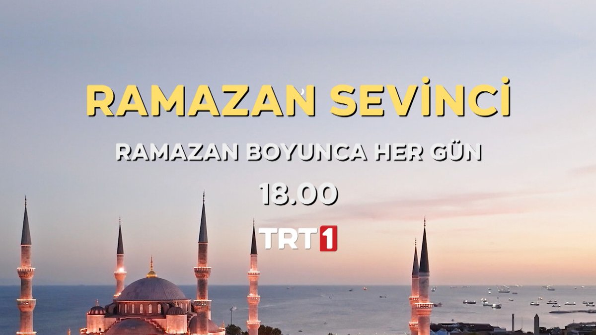 "Gelin bu sevinci birlikte yaşayalım.”🌙 Bekir Develi ile #RamazanSevinci canlı yayınla Ramazan ayı boyunca her gün saat 18.00’de TRT 1’de.