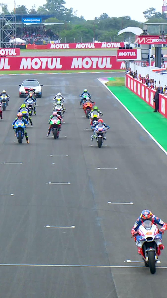 In #MotoGP anything can happen, even starts like this one 🤯 Jack Miller maiden pole position is one for the books ☔ #ArgentinaGP
