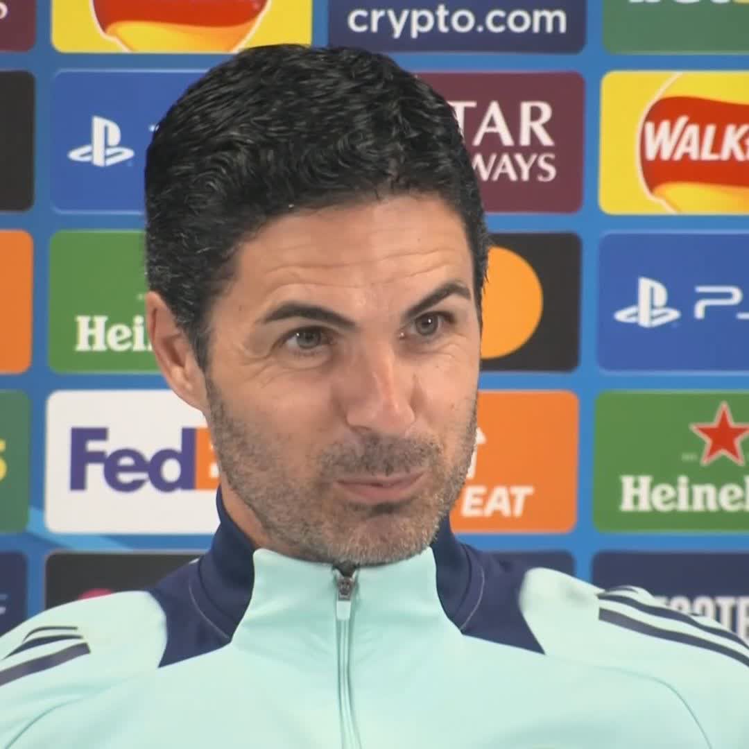 "I'm lucky because I don't have to choose - we go for all four of them" 🏆 Mikel Arteta on whether he’d rather win the Premier League or Champions League 🏴🇪🇺