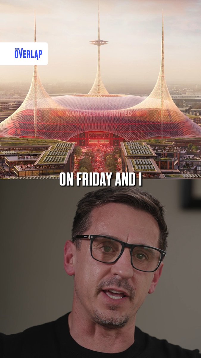 "It's absolutely spectacular!" 🏟️ Sir Jim Ratcliffe and Gary Neville discuss the plans for Manchester United's new stadium.