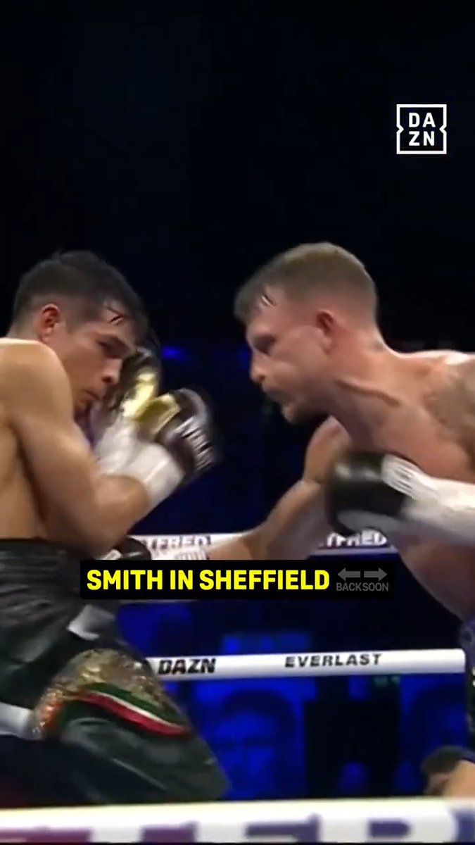 The last time dalton smith fought in Sheffield, he brought the thunder 🌩️ #SmithGermain | April 19 | Live on DAZN