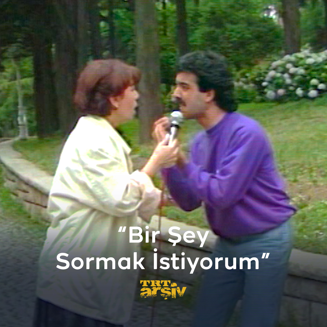 Parodilere konu olan eskilerden bir sokak röportajı... 😀