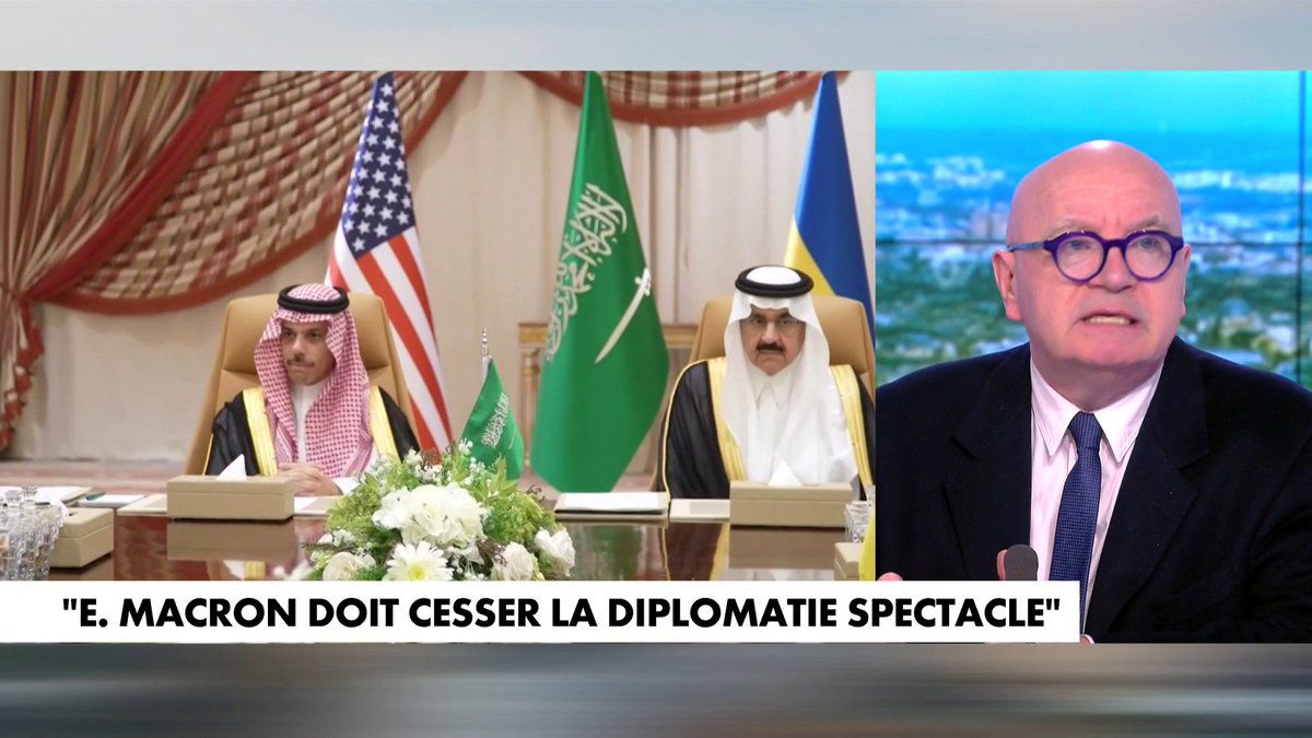 Alors que les discussions sur la guerre en Ukraine ont lieu en Arabie saoudite, Philippe David estime que cette rencontre hors de l'Europe est « un coup de pied» pour le continent et ajoute : «C'est notre disparition de l'Histoire», dans #MidiNews.