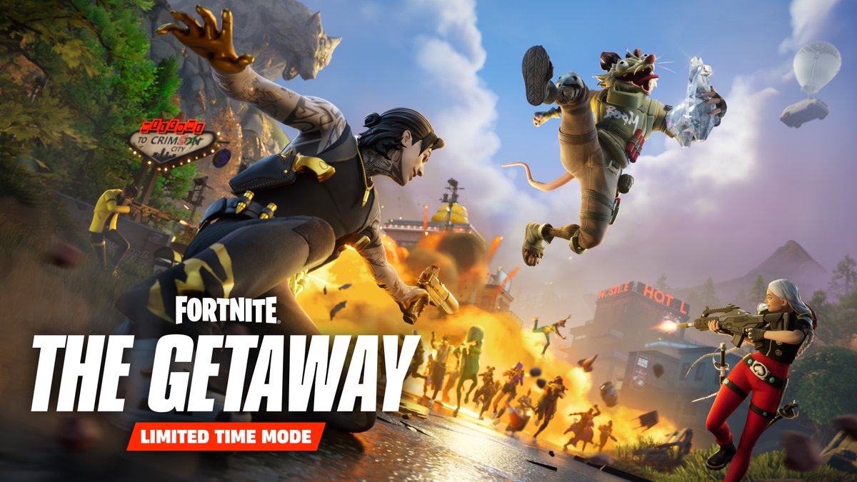 Time to rise up against Fletcher Kane and drain his coffers dry! Ransack vaults with new items, take your heistin’ skills to the next level in the Getaway LTM, and unlock Outlaw Midas the Battle Pass - v34.10 is live now!