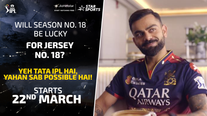 STAR SPORTS PROMO FOR KING KOHLI IN IPL 2025 🐐