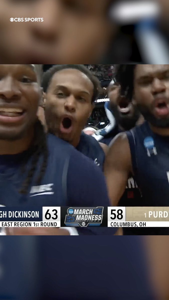 When Fairleigh Dickinson shocked Purdue and became just the second 16-seed to take down a No. 1 seed ⚡️