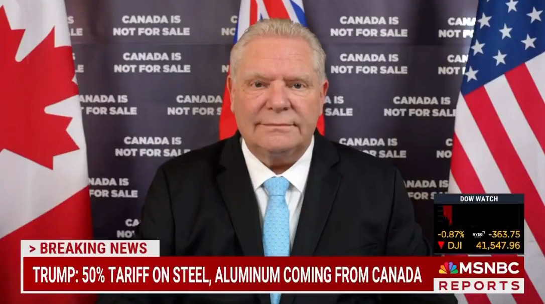 Premier Doug Ford: "We will not back down. We will be relentless."