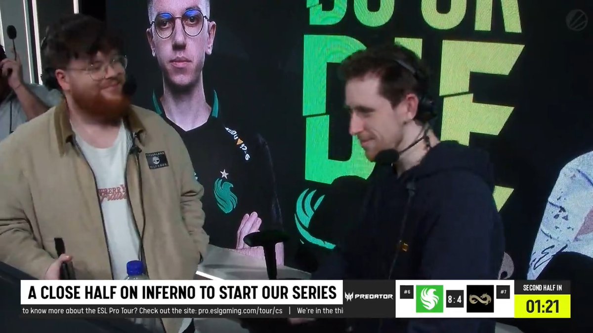 The vibes are at an all time high 🕺 #ESLProLeague Harry Hugo